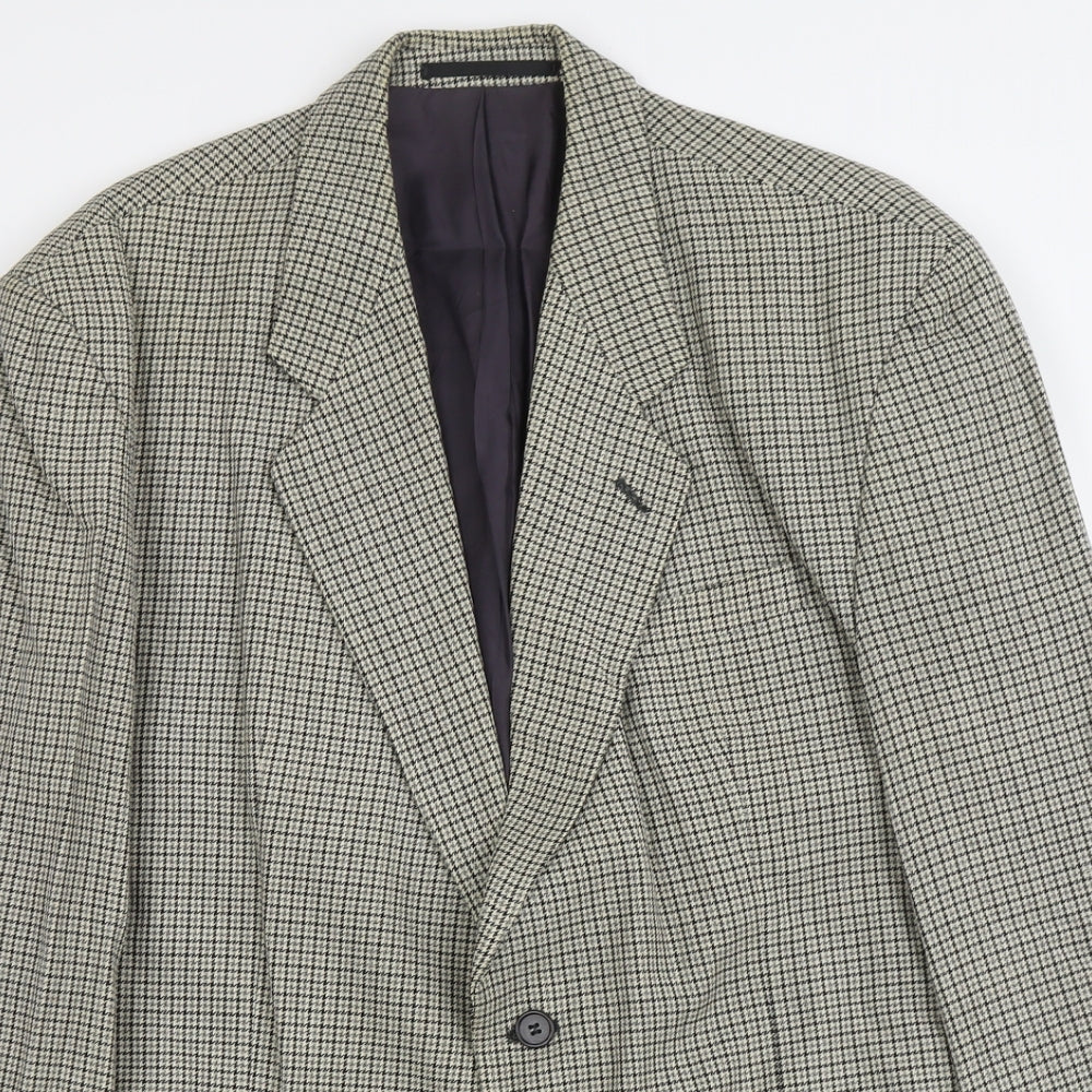 Mens UK Size L Debenhams Regular Beige Suit Jacket