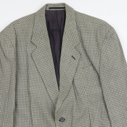 Mens UK Size L Debenhams Regular Beige Suit Jacket