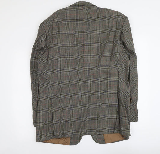 Mens UK Size L Di Caprio Regular Brown Suit Jacket