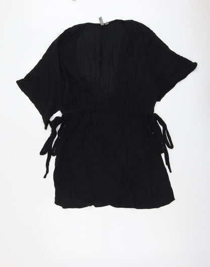 ASOS Womens Black Viscose Cover Up Size 6