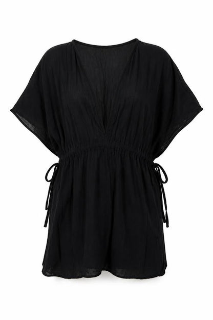 ASOS Womens Black Viscose Cover Up Size 6