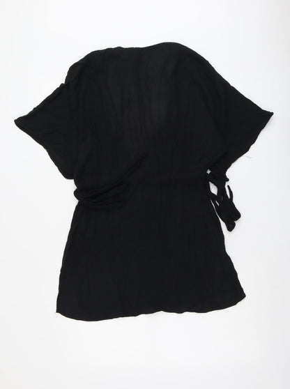 ASOS Womens Black Viscose Cover Up Size 6