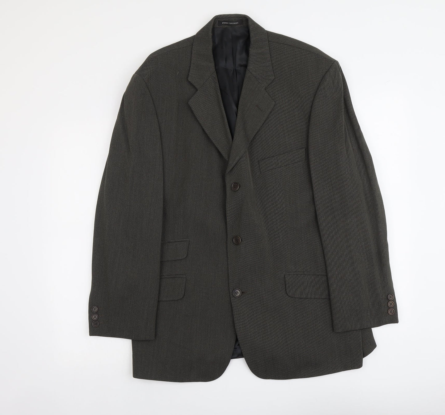Mens UK Size M Pierre Balmain Regular Grey Suit Jacket