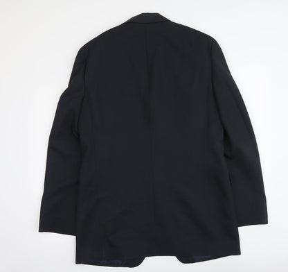 Mens UK Size M Marks and Spencer Regular Blue Suit Jacket