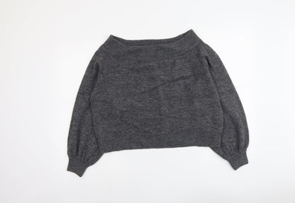 Womens UK Size M H&M Grey Pullover Jumper