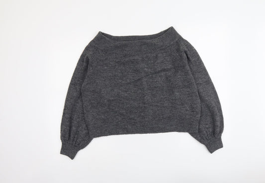 Womens UK Size M H&M Grey Pullover Jumper