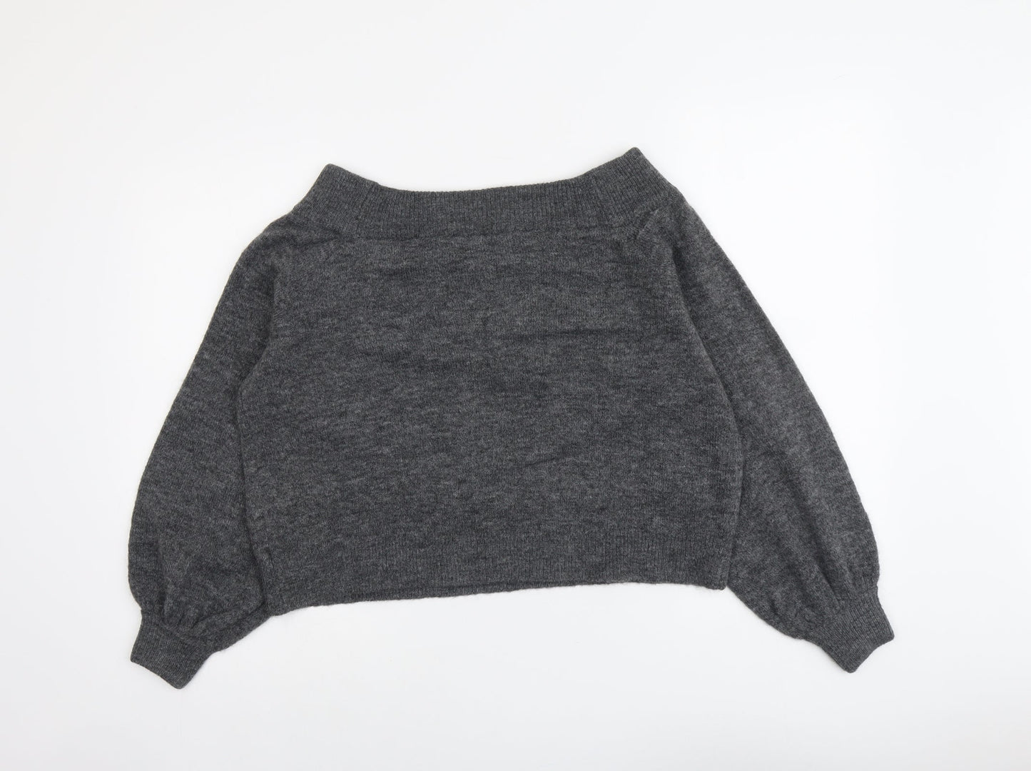 Womens UK Size M H&M Grey Pullover Jumper