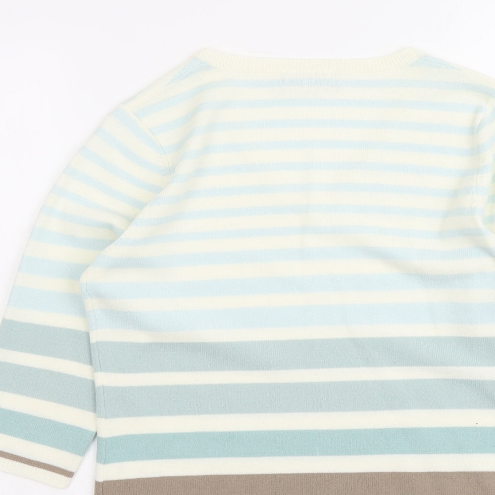 Womens UK Size 10 BHS Multicoloured Pullover Jumper
