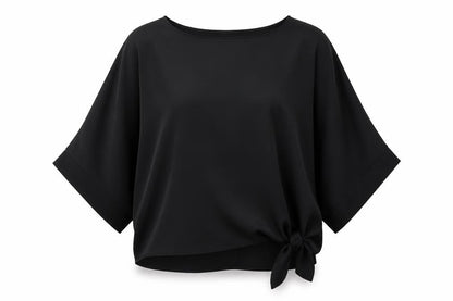Womens UK Size S River Island Black Basic Blouse
