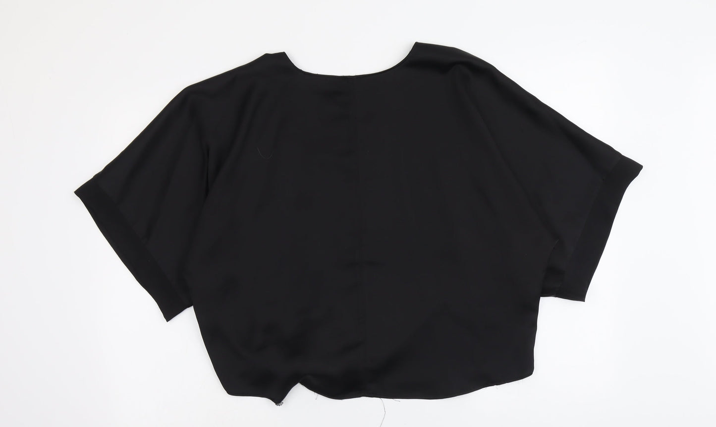 Womens UK Size S River Island Black Basic Blouse