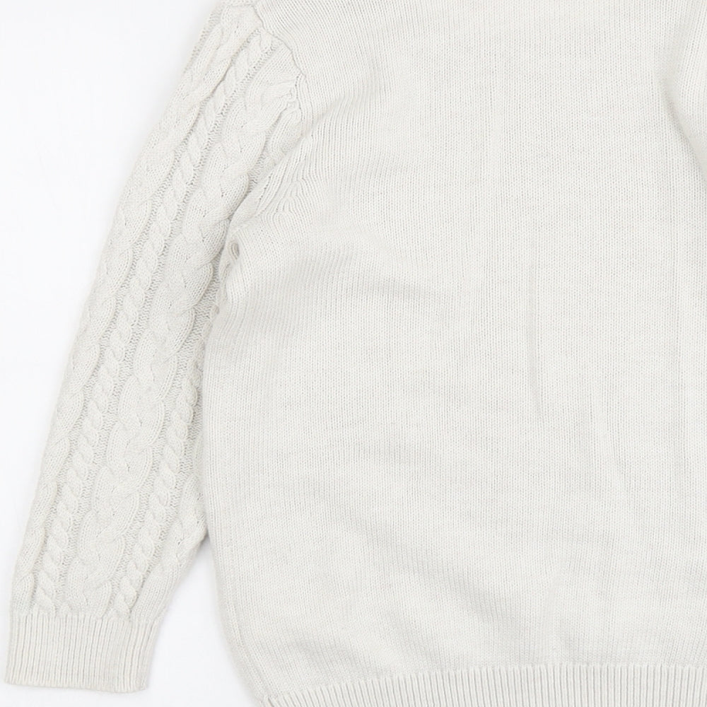 Womens UK Size S H&M Grey Pullover Jumper