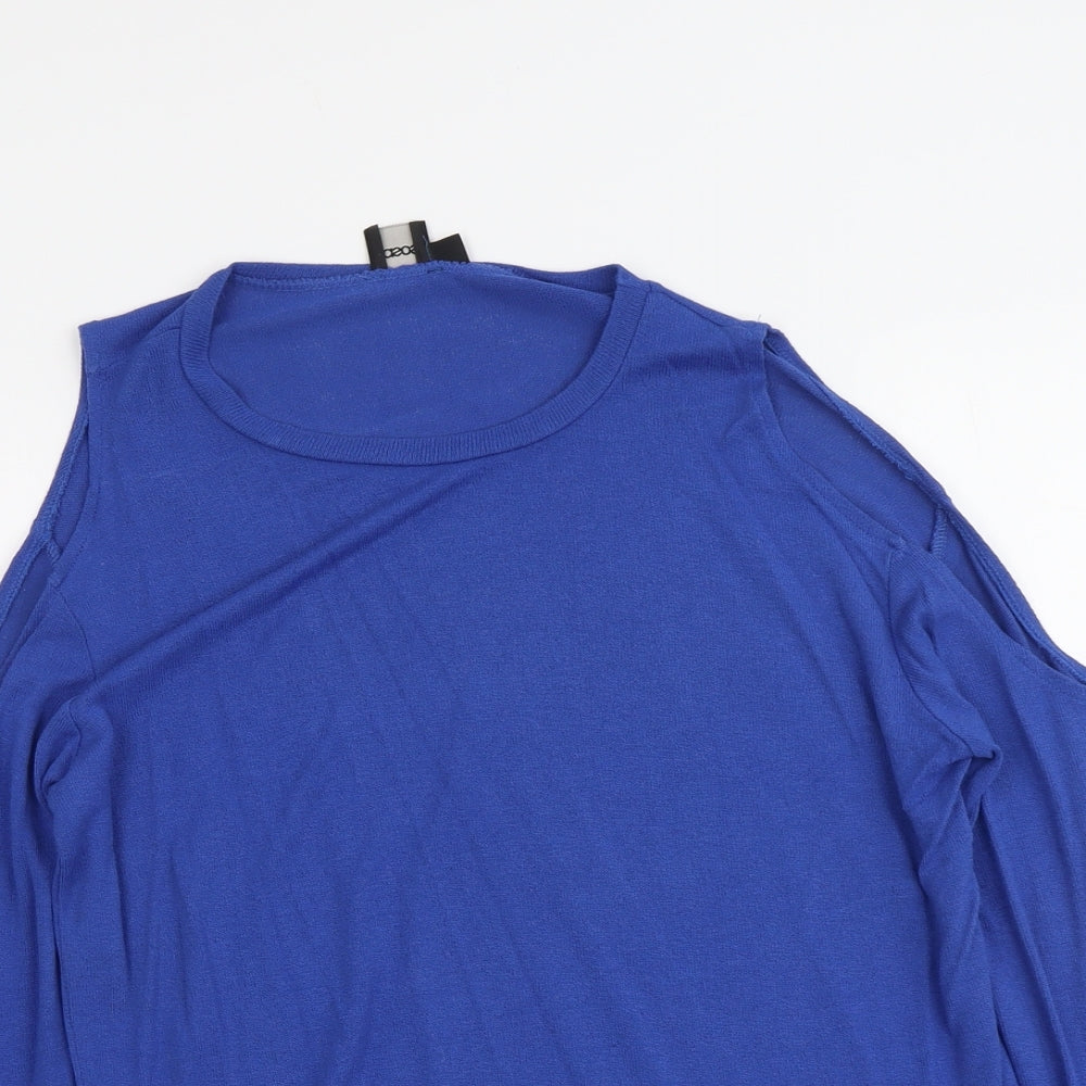 Womens UK Size 12 ASOS Blue Pullover Jumper