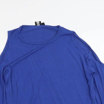 Womens UK Size 12 ASOS Blue Pullover Jumper