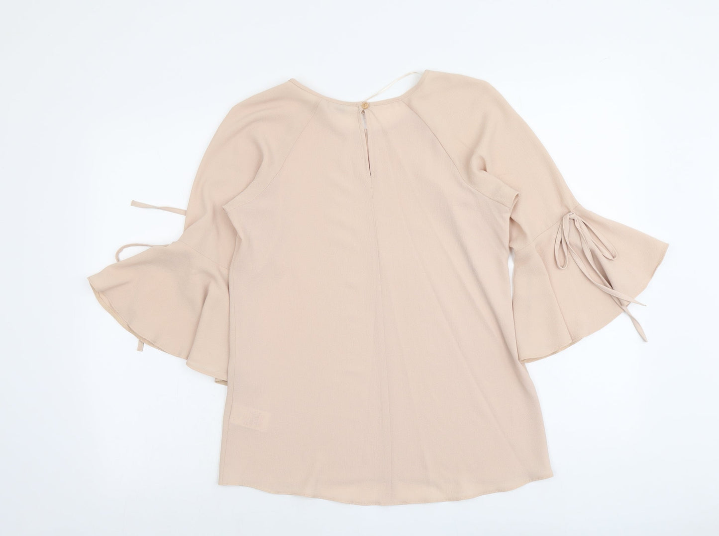 Womens UK Size 8 Peacocks Pink Basic Blouse