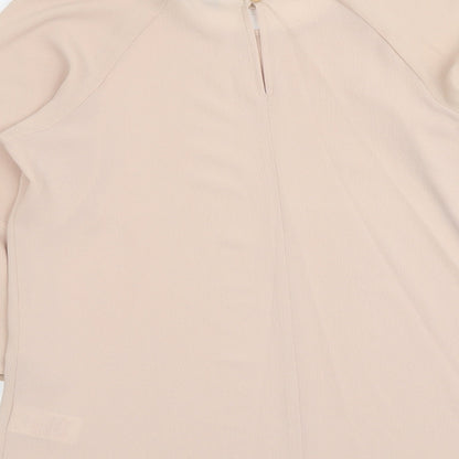 Womens UK Size 8 Peacocks Pink Basic Blouse