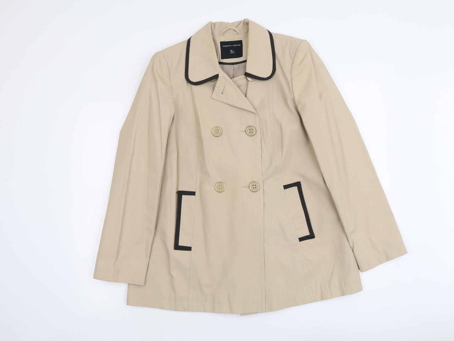 Womens UK Size 12 Dorothy Perkins Beige Jacket