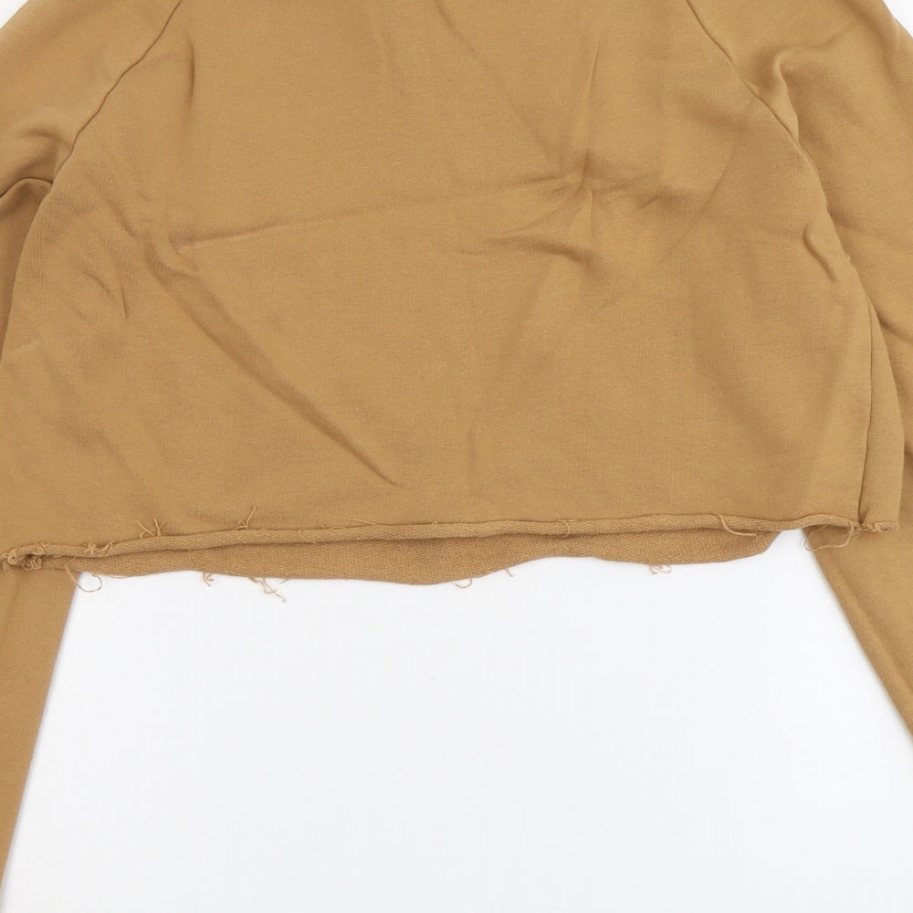 Womens UK Size L ASOS Beige Pullover Sweatshirt