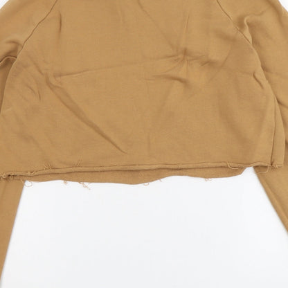 Womens UK Size L ASOS Beige Pullover Sweatshirt
