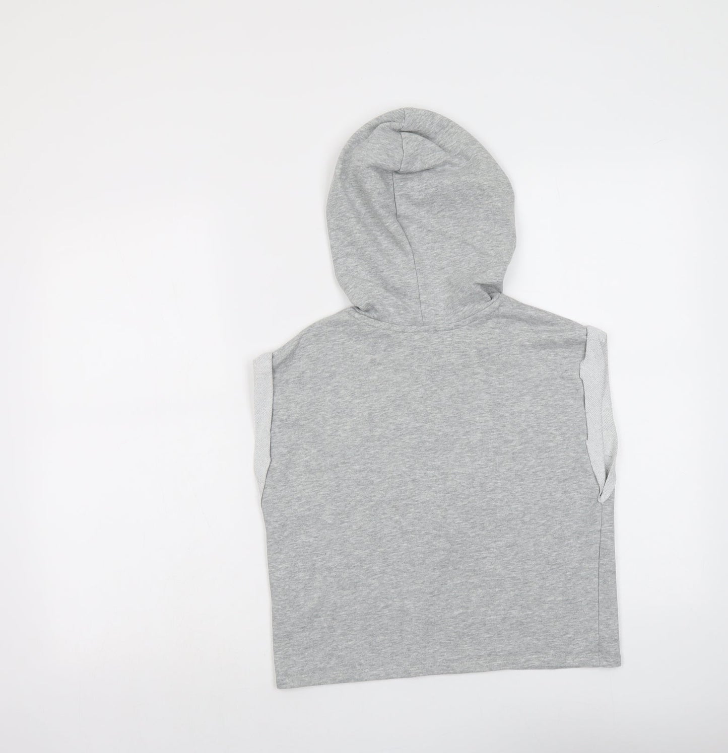 H&M Womens Grey Cotton Pullover Hoodie Size XS Pullover