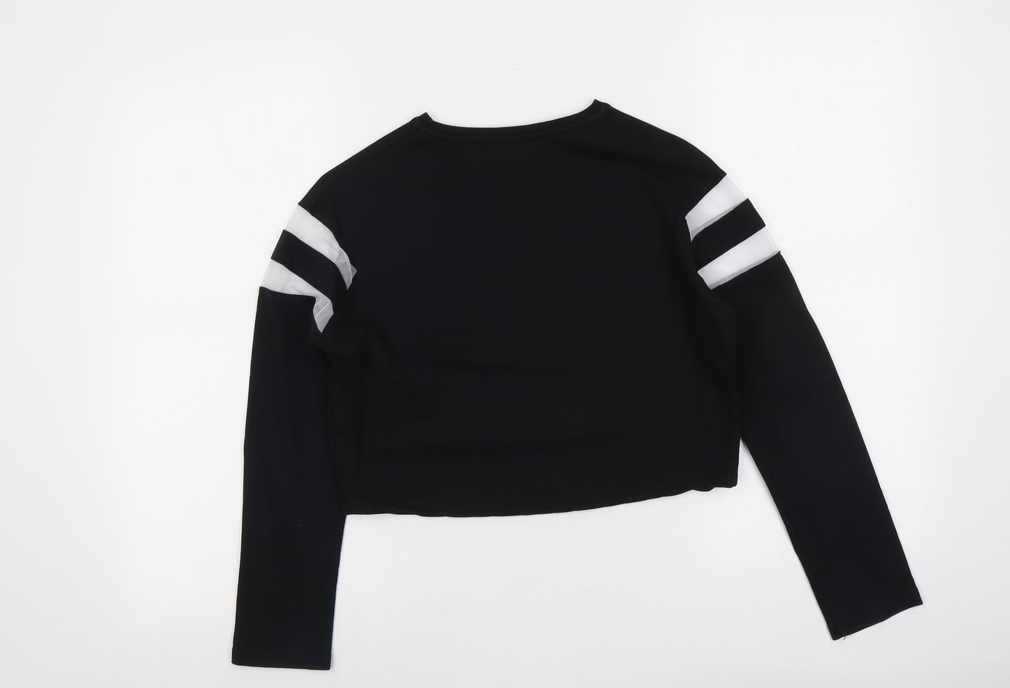 Candy Couture Girls Black Cotton Pullover Sweatshirt Size 11 Years Pullover - Girls Road Trip West Coast