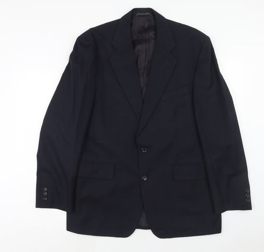 Mens UK Size 42 Chatsworth Regular Blue Suit Jacket