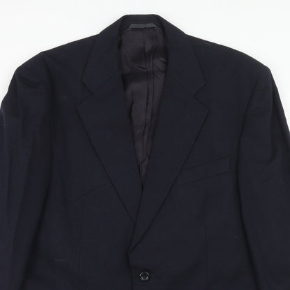 Mens UK Size 42 Chatsworth Regular Blue Suit Jacket
