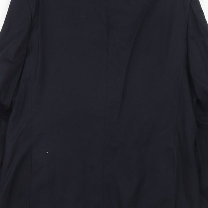 Mens UK Size 42 Chatsworth Regular Blue Suit Jacket