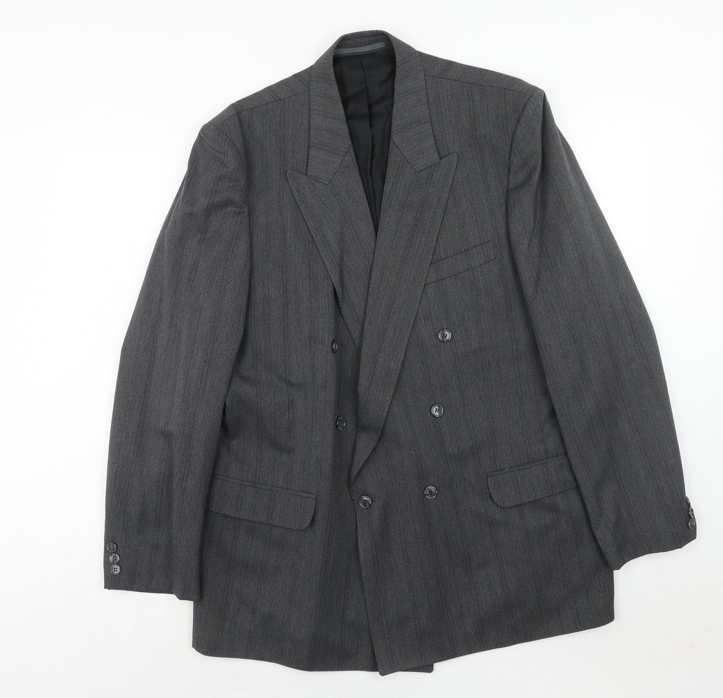 Mens UK Size 44 Turo Regular Grey Suit Jacket