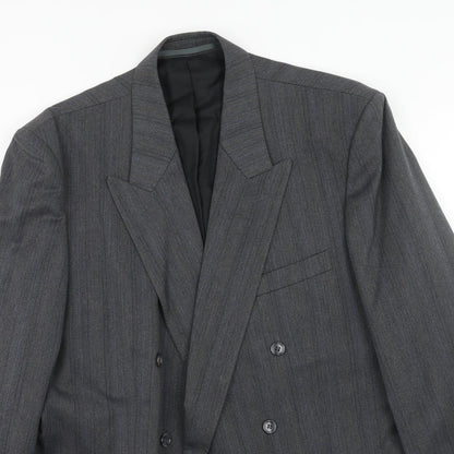 Mens UK Size 44 Turo Regular Grey Suit Jacket