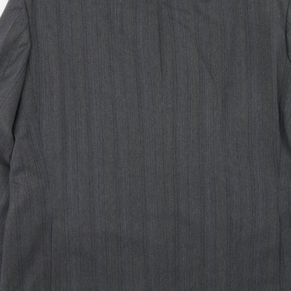 Mens UK Size 44 Turo Regular Grey Suit Jacket