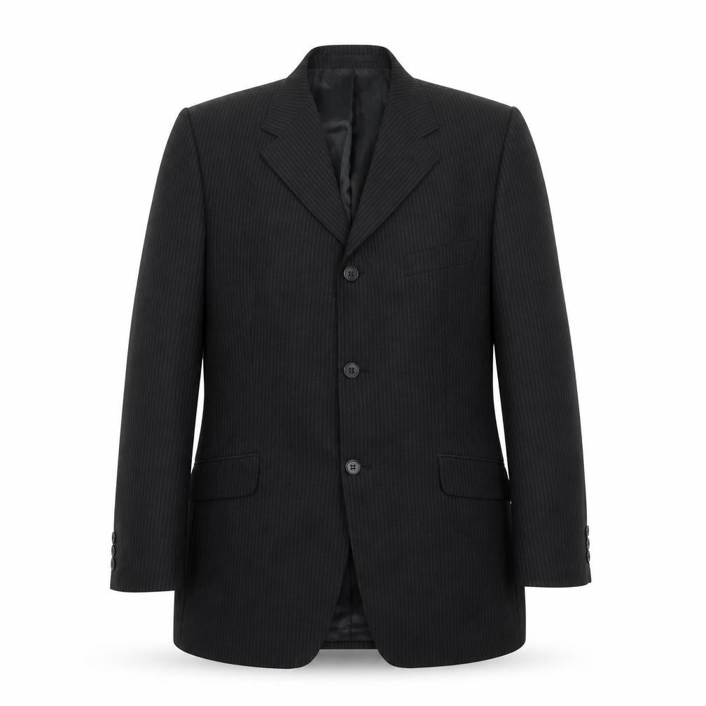 Mens UK Size 40 Gibson Regular Black Suit Jacket