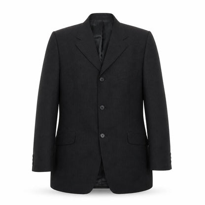 Mens UK Size 40 Gibson Regular Black Suit Jacket