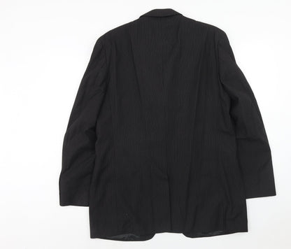 Mens UK Size 40 Gibson Regular Black Suit Jacket
