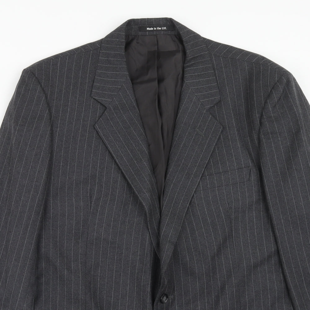 Mens UK Size 42 Marks and Spencer Regular Grey Suit Jacket