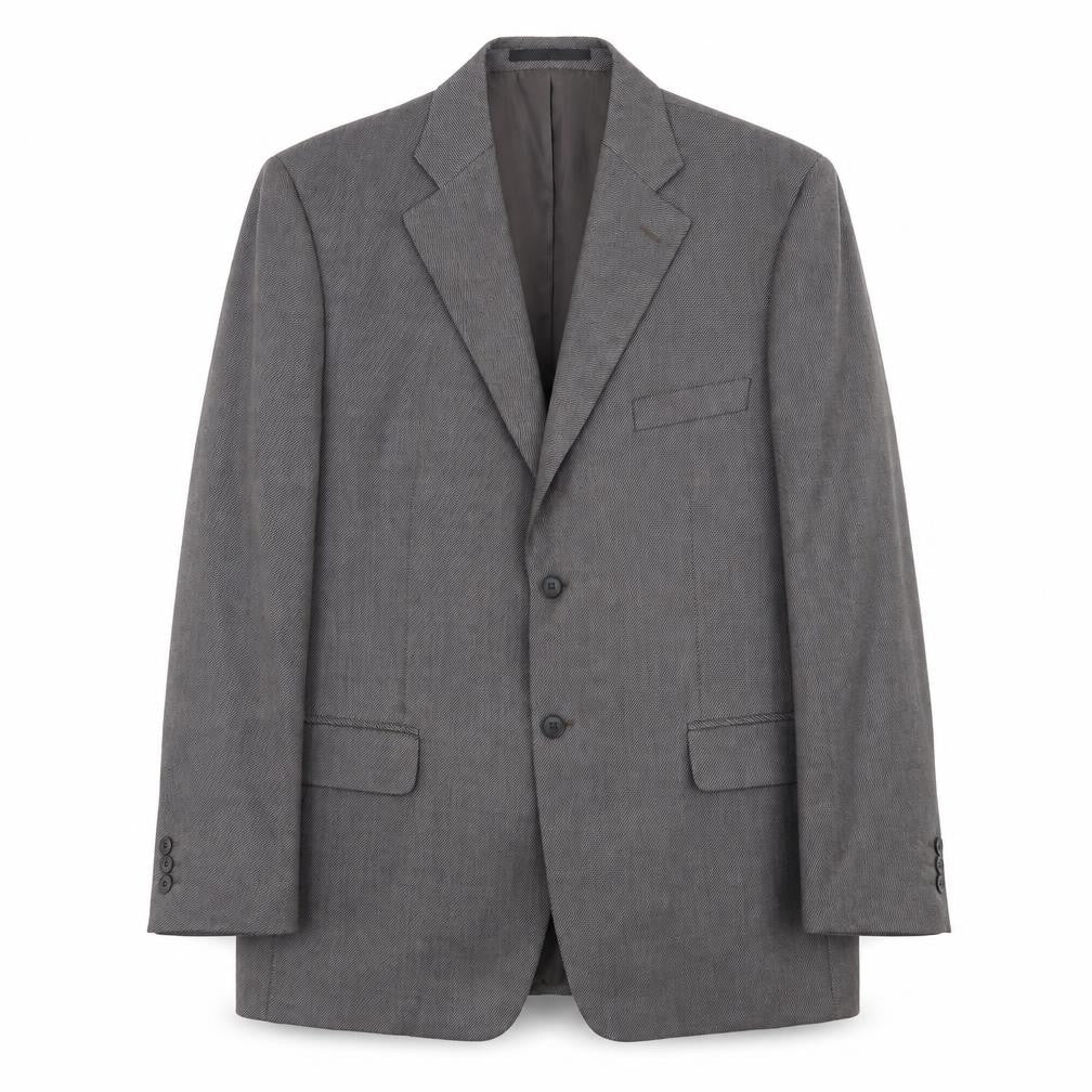 Mens UK Size 46 Simon Taylor Regular Grey Suit Jacket