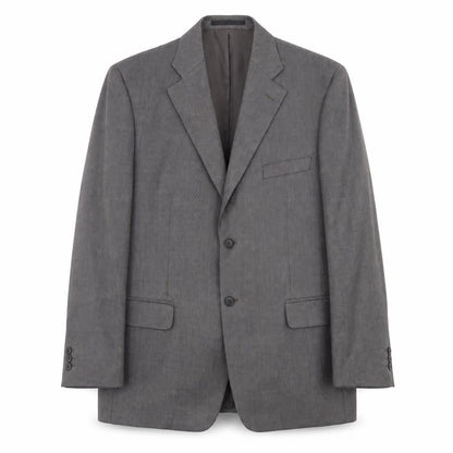 Mens UK Size 46 Simon Taylor Regular Grey Suit Jacket