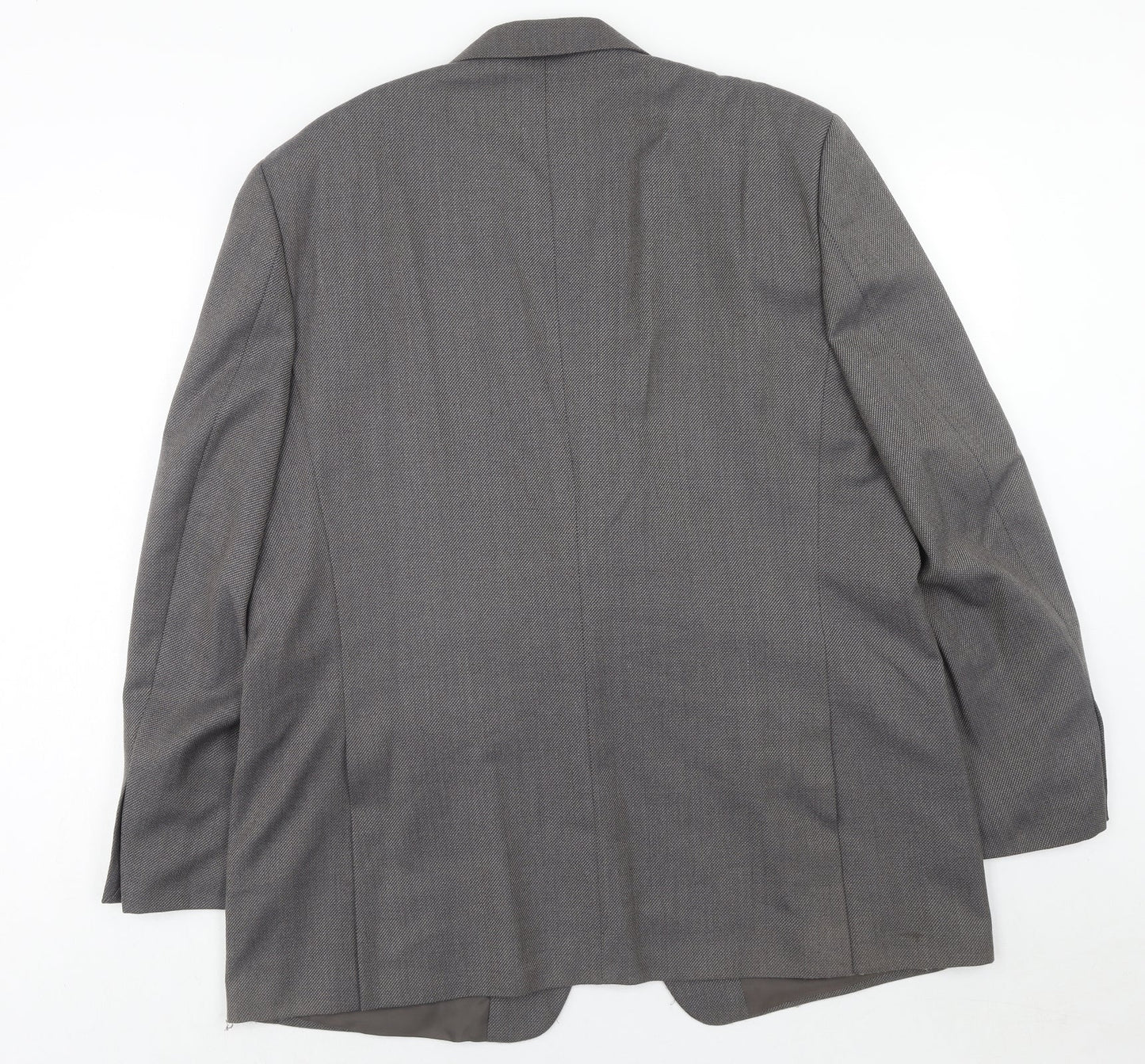 Mens UK Size 46 Simon Taylor Regular Grey Suit Jacket