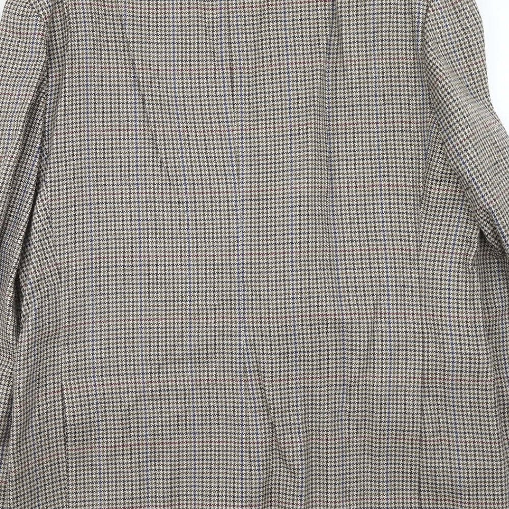 Mens UK Size 40 Classic Regular Brown Suit Jacket