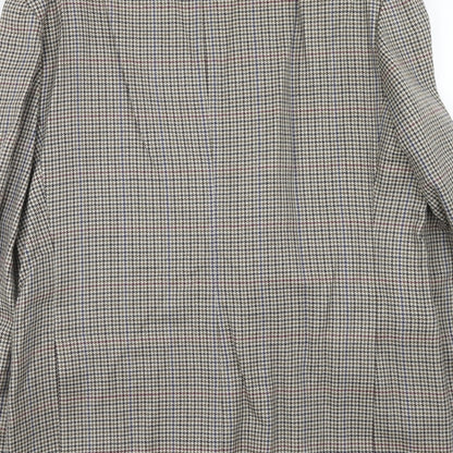 Mens UK Size 40 Classic Regular Brown Suit Jacket