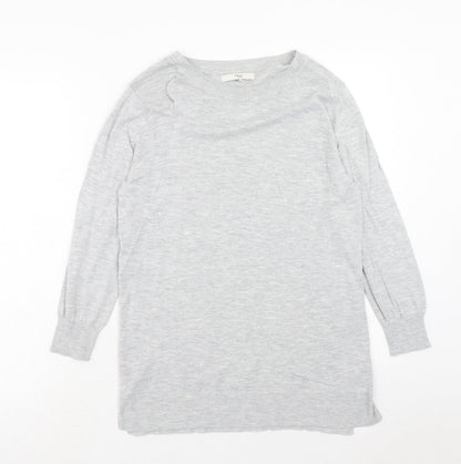 Womens UK Size 12 NEXT Grey Pullover Jumper
