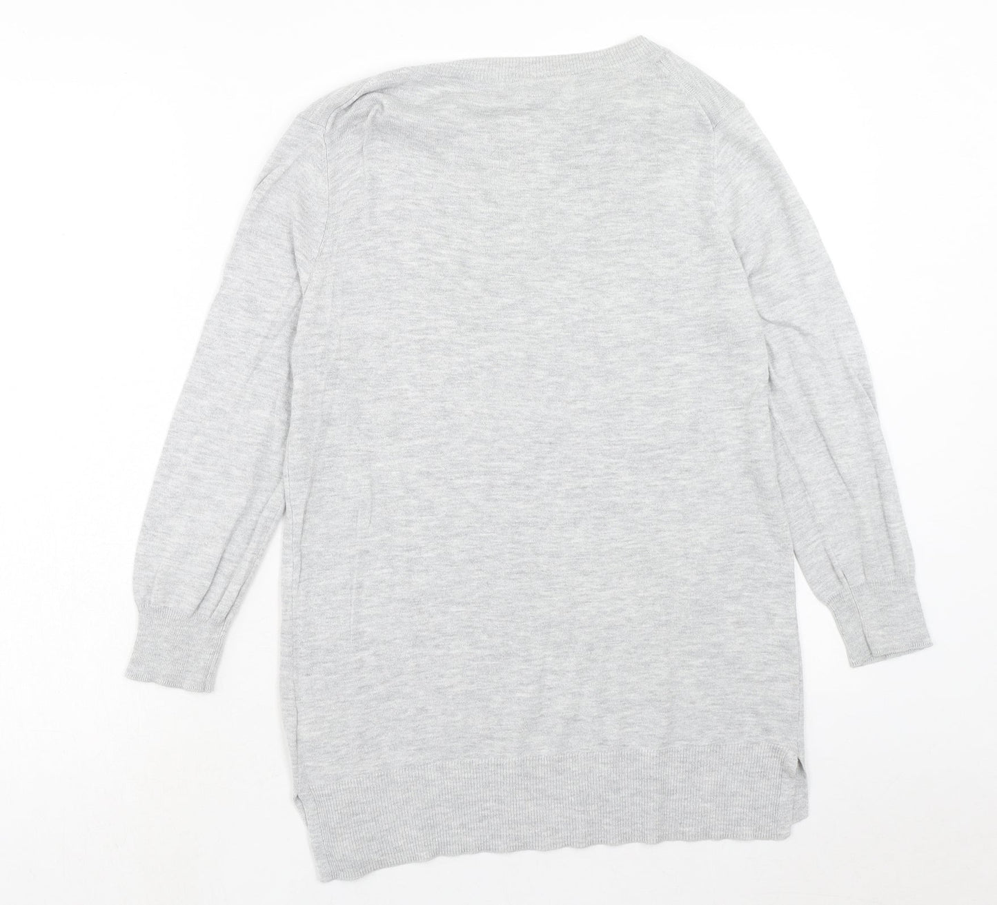 Womens UK Size 12 NEXT Grey Pullover Jumper