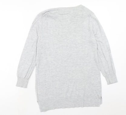 Womens UK Size 12 NEXT Grey Pullover Jumper