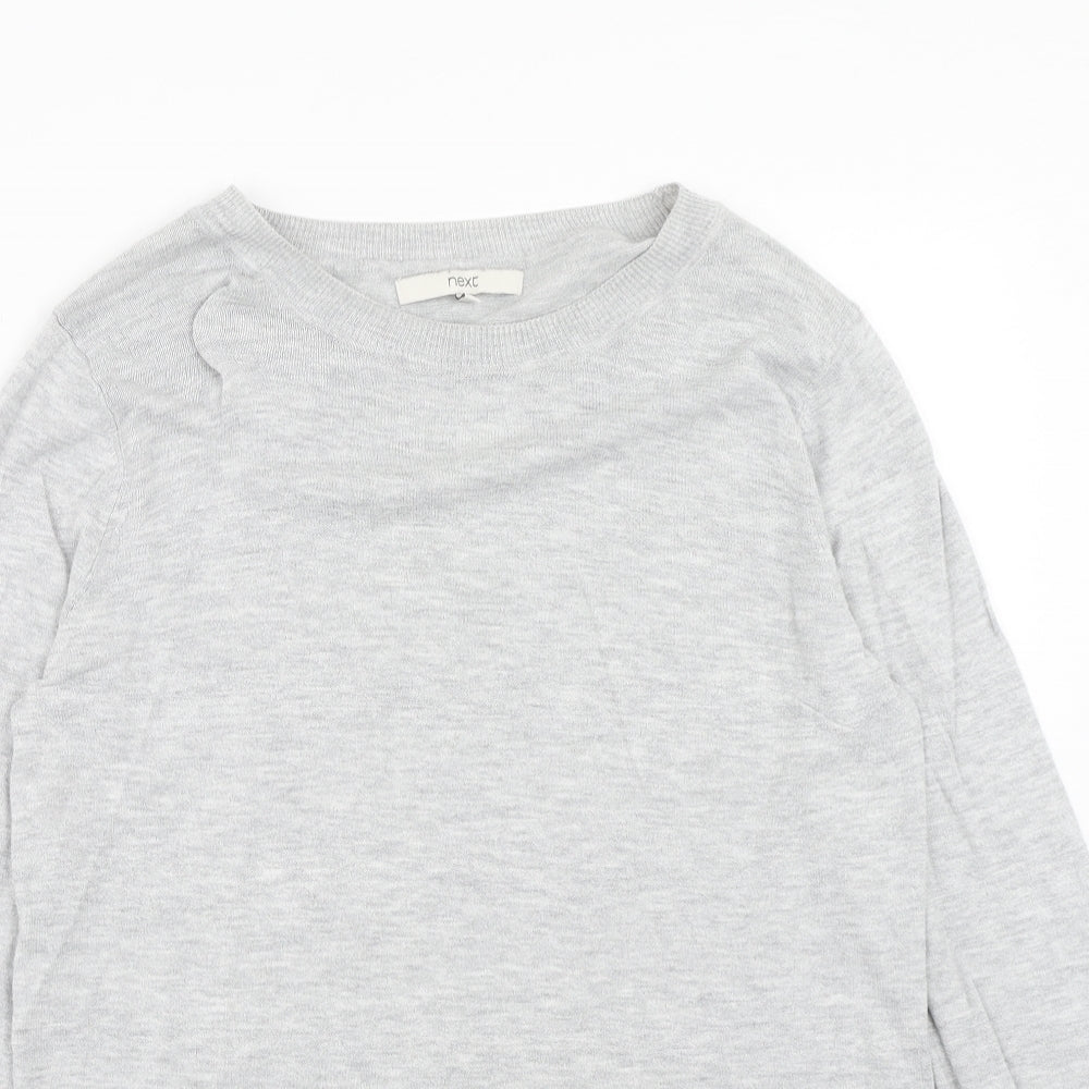Womens UK Size 12 NEXT Grey Pullover Jumper