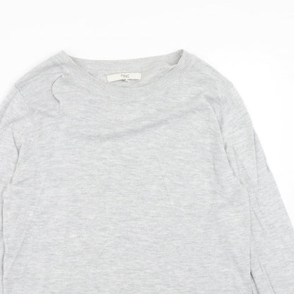 Womens UK Size 12 NEXT Grey Pullover Jumper