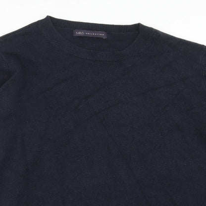Womens UK Size 14 Marks and Spencer Blue Pullover Jumper