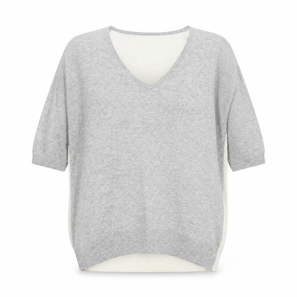 Womens UK Size 10 Topshop Grey Pullover Jumper