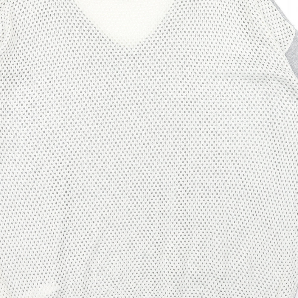 Womens UK Size 10 Topshop Grey Pullover Jumper