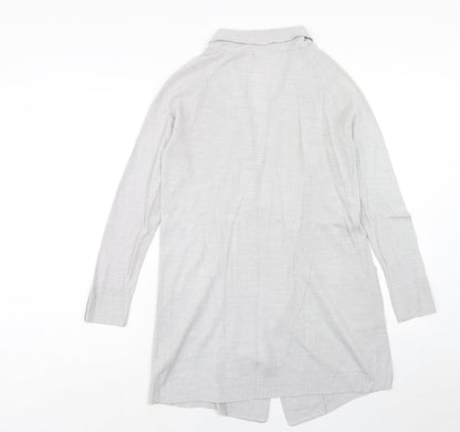 Womens UK Size 10 Marks and Spencer Grey Cardigan Jumper