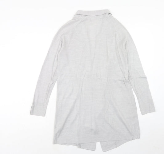 Womens UK Size 10 Marks and Spencer Grey Cardigan Jumper