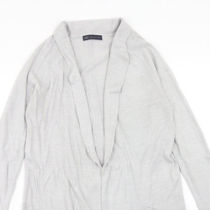 Womens UK Size 10 Marks and Spencer Grey Cardigan Jumper